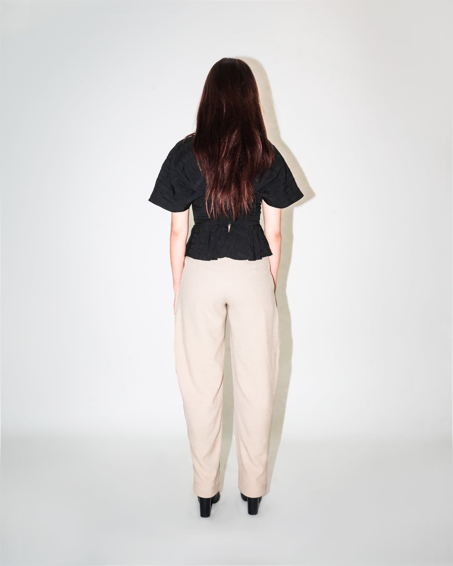 Balloon sculpted pant