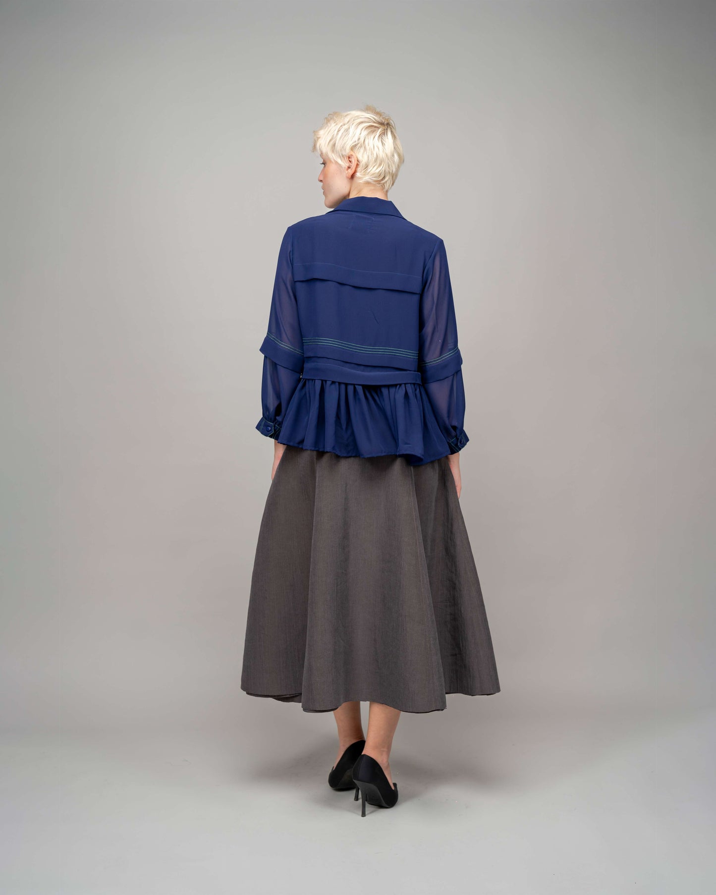 Pleated Fence Double Layer Top