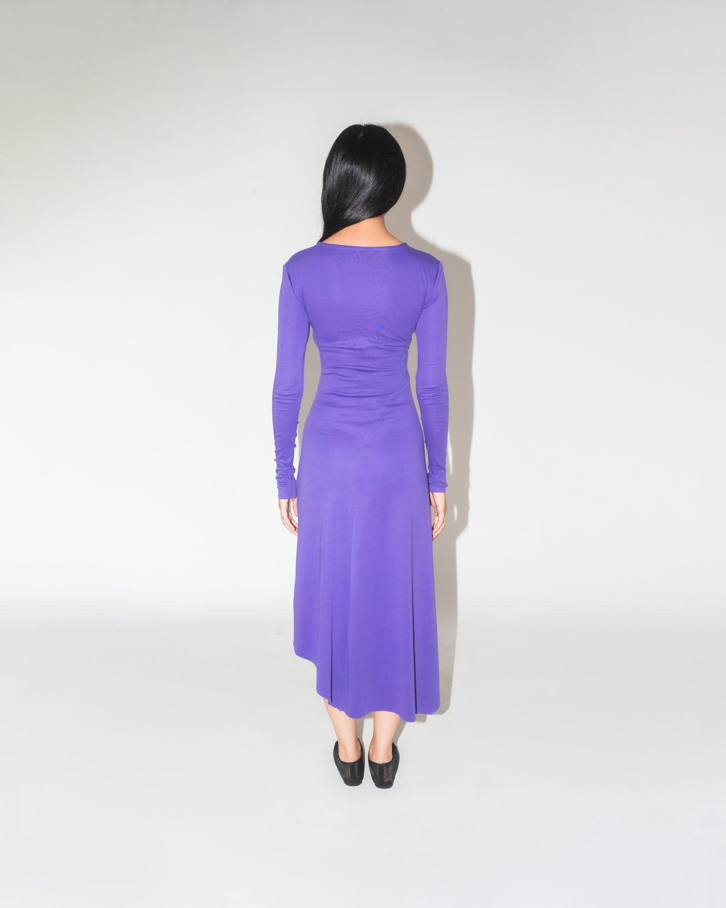 Iris Draped Dress