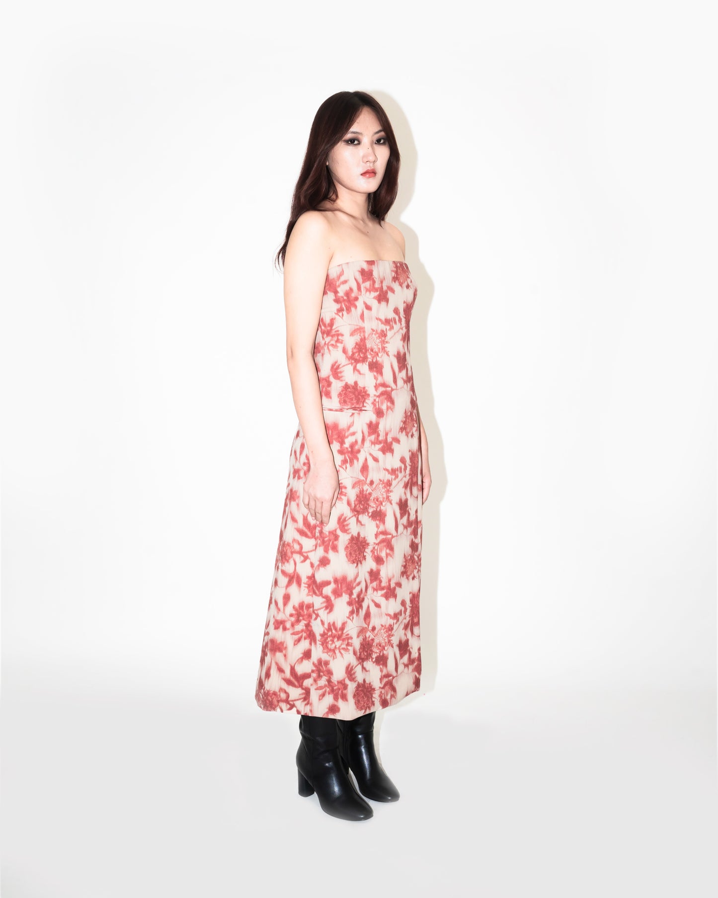 Meredith printed dress - Leh Studios
