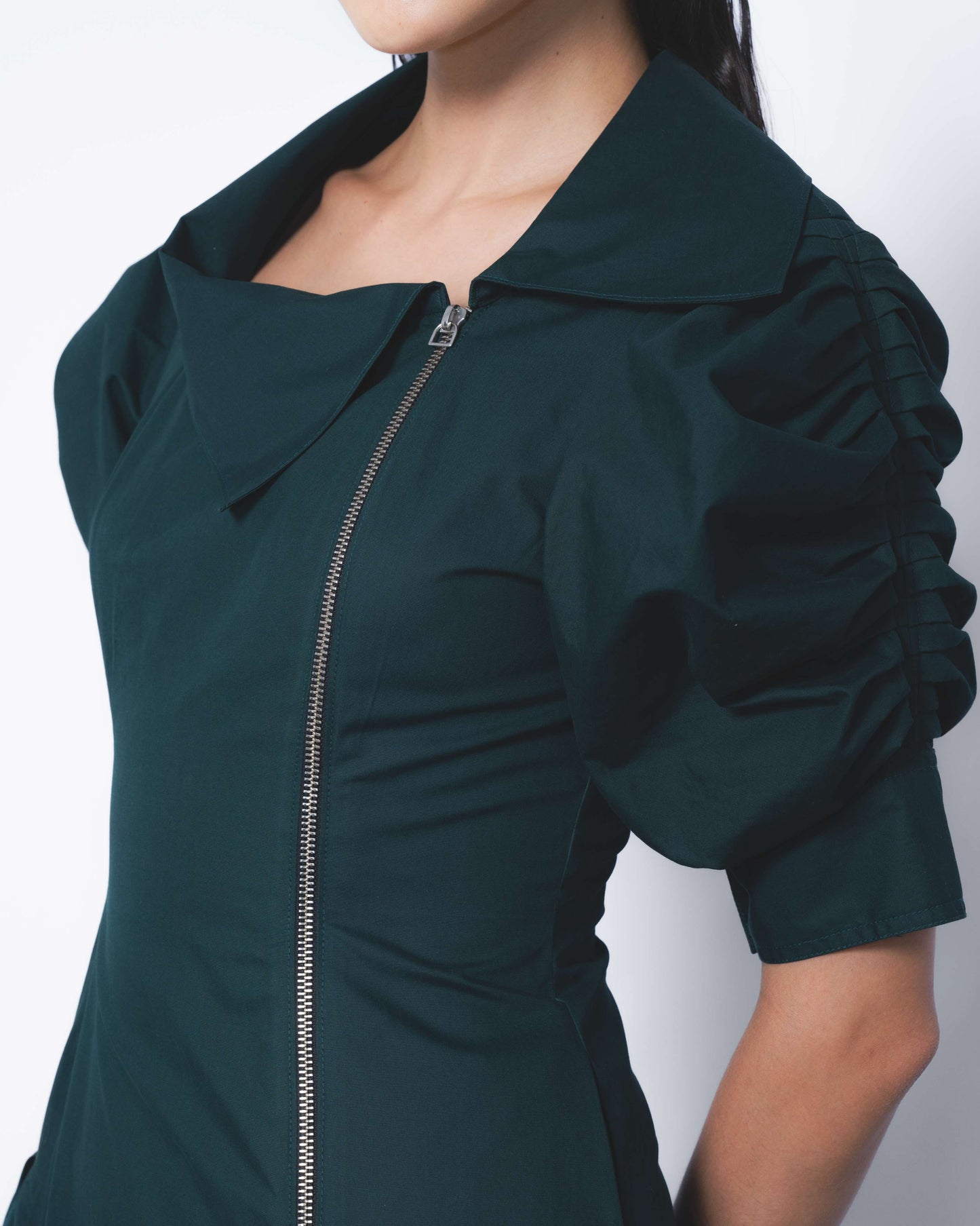 Soir Zipper Dress - Leh Studios