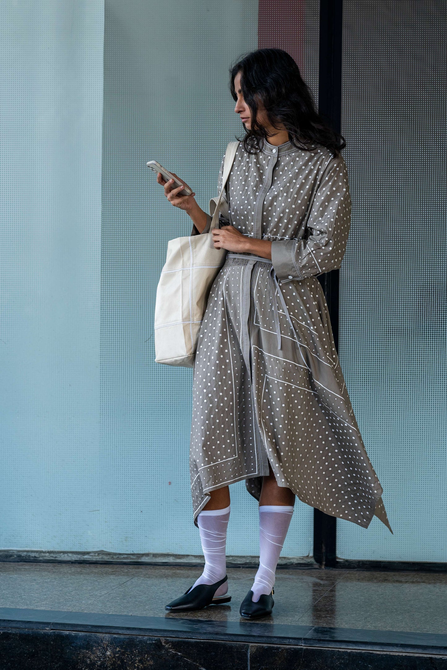 Hankerchief Dress - Leh Studios