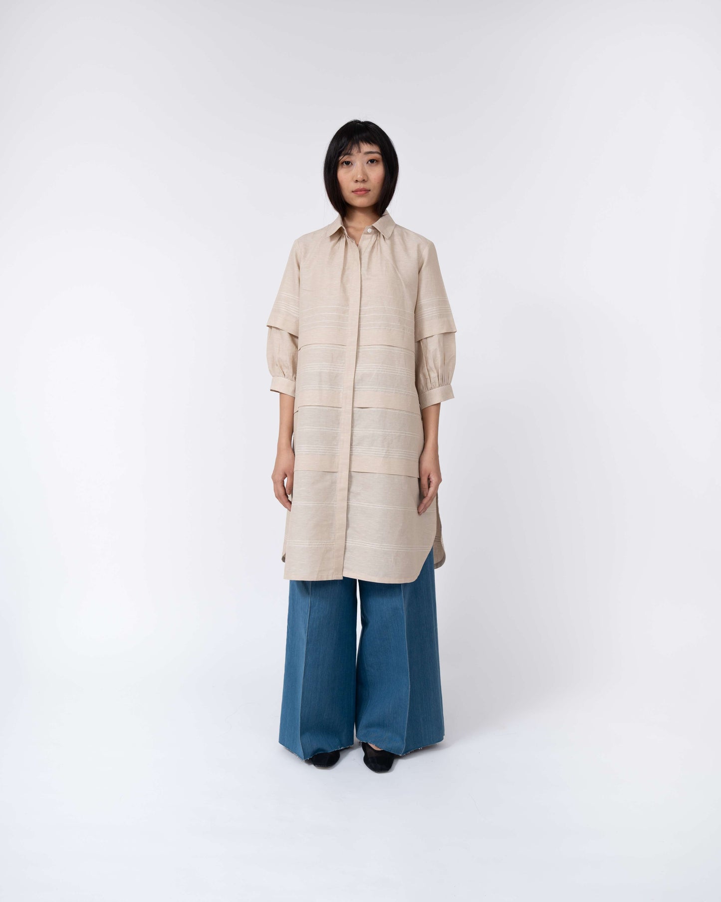 Pleated Fence Shirt