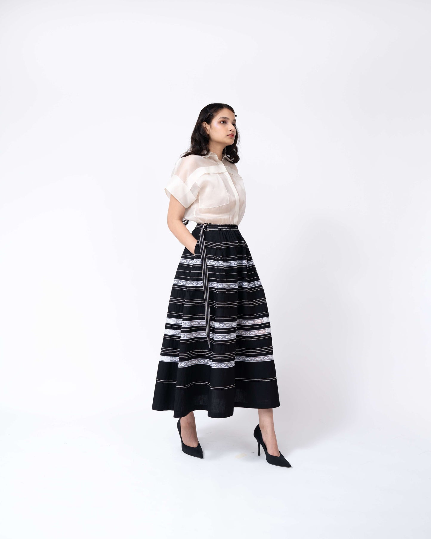 Organza Tong Dress - Leh Studios