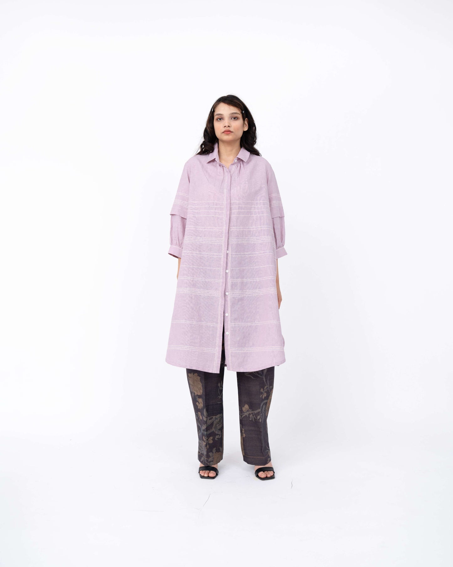 Pleated Fence Shirt