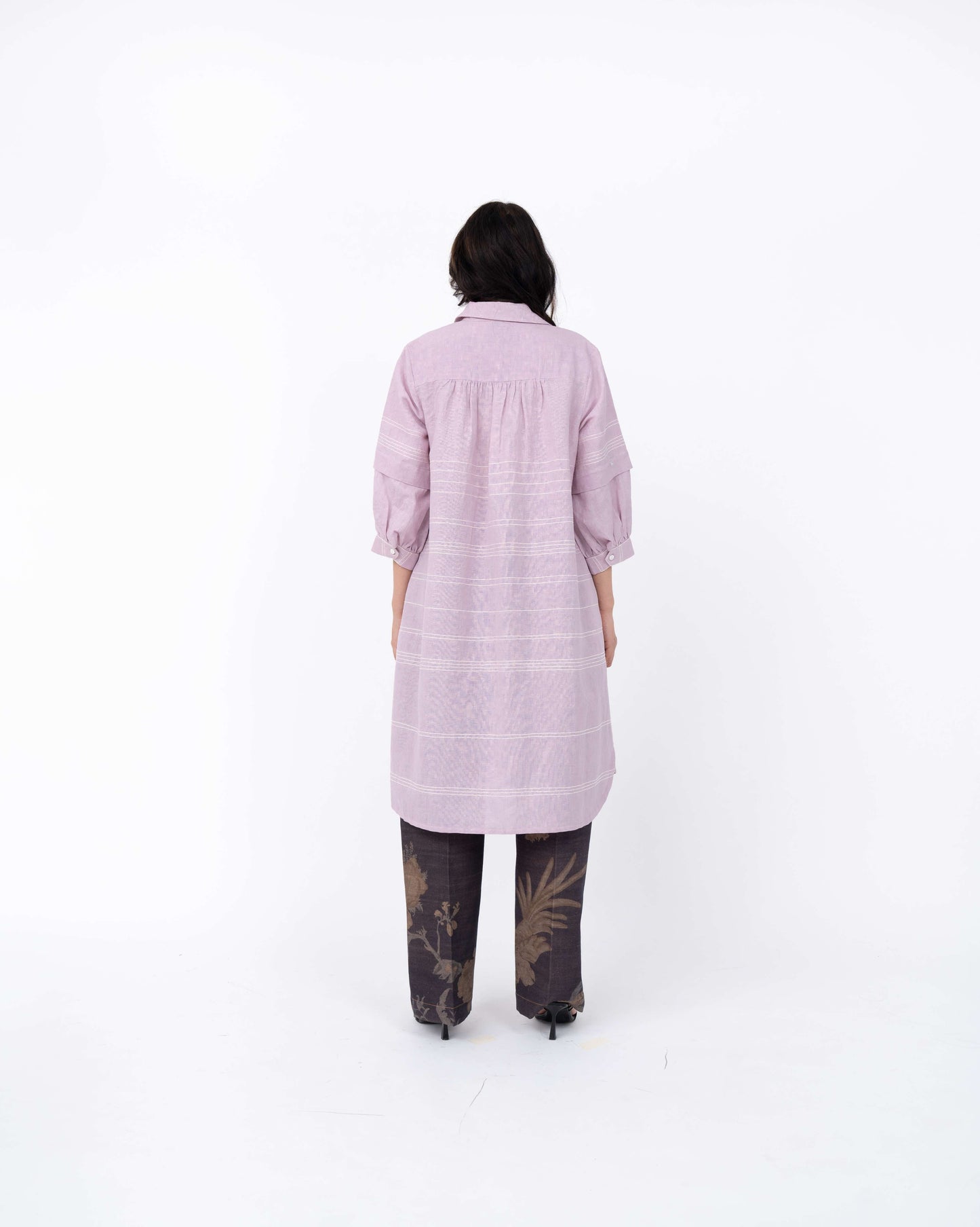 Pleated Fence Shirt - Leh Studios