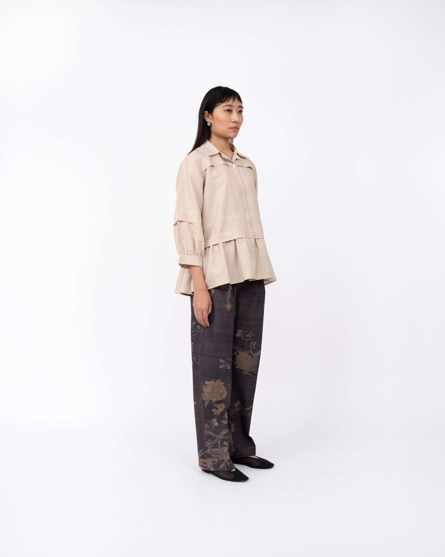 Pleated Fence Double Layer Top