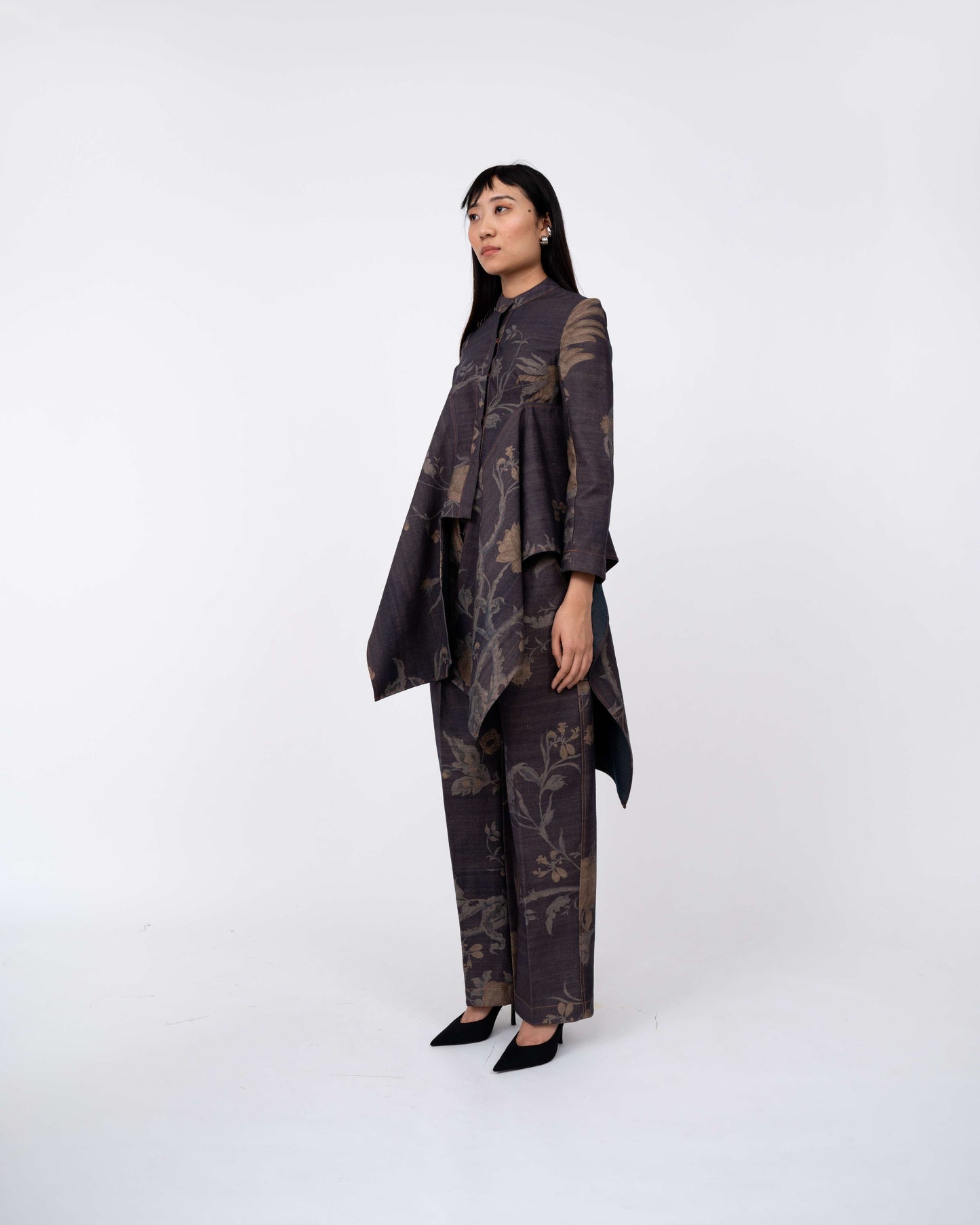 Summer Chints Hanker Denim Jacket - Leh Studios