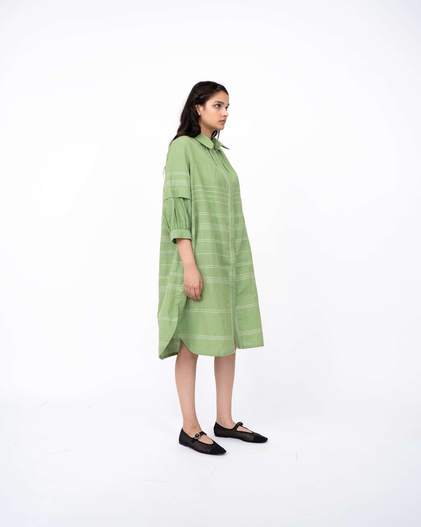 Pleated Fence Shirt - Leh Studios