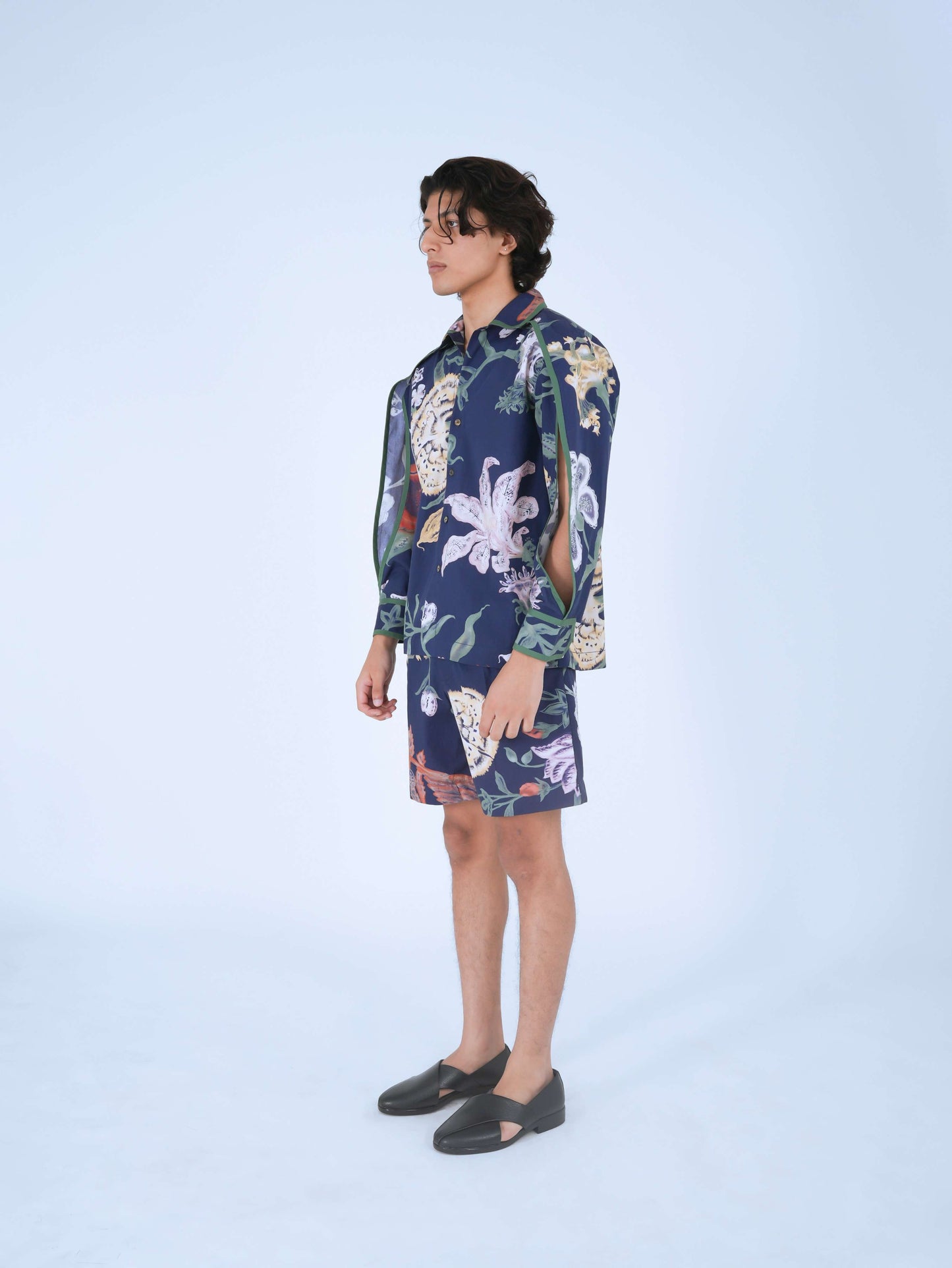 Evening Bloom Chiyo Shirt - Leh Studios