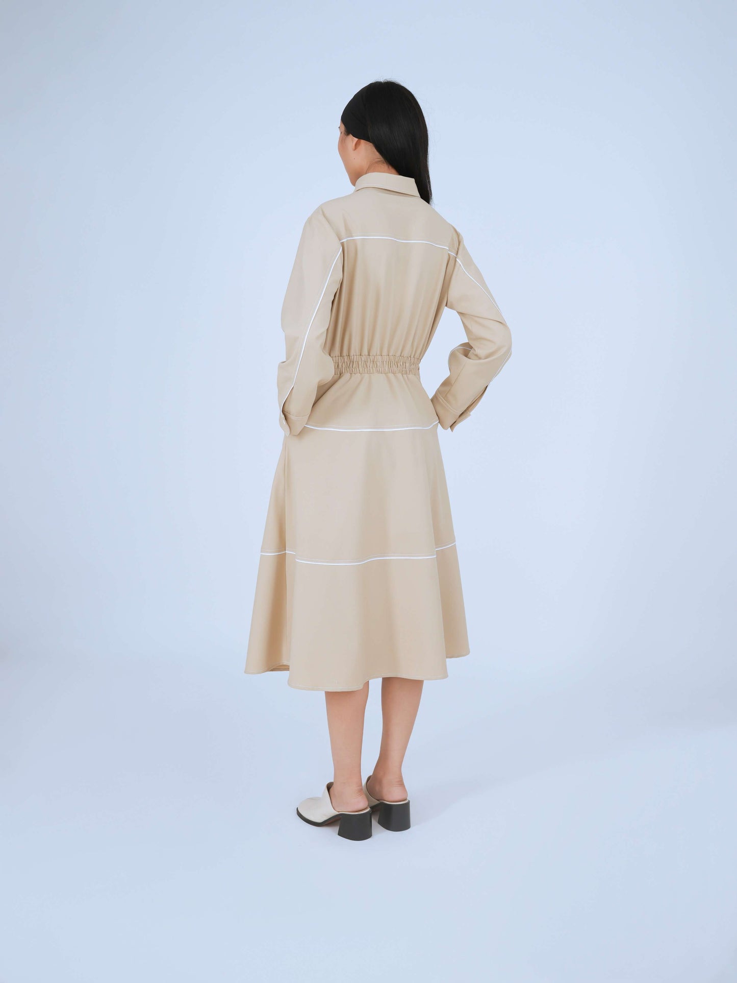 Broken Fence Suit Dress - Leh Studios