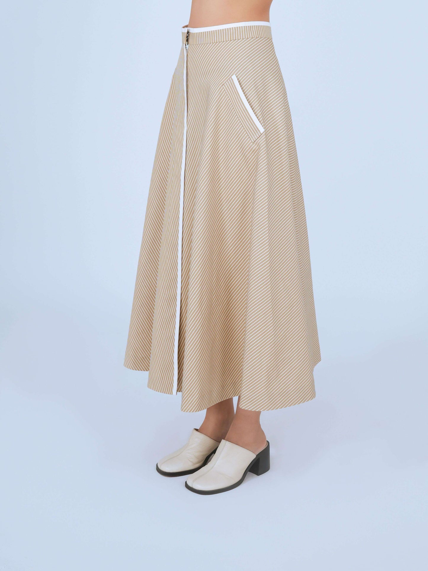 Bamboo Circle Skirt - Leh Studios