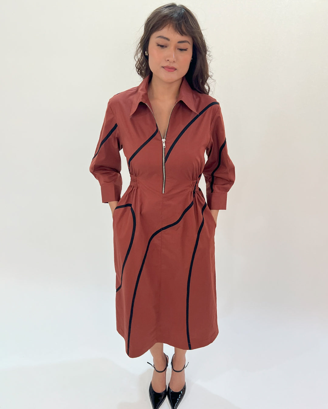 Yara Tape Dress - Leh Studios