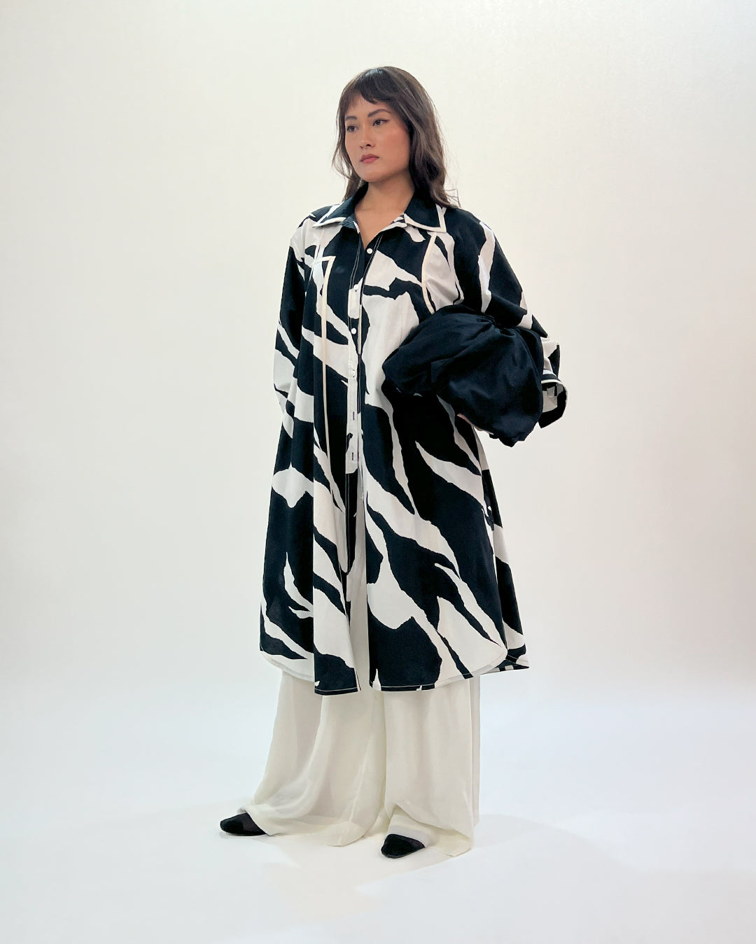 Line Shirt Dress - Leh Studios