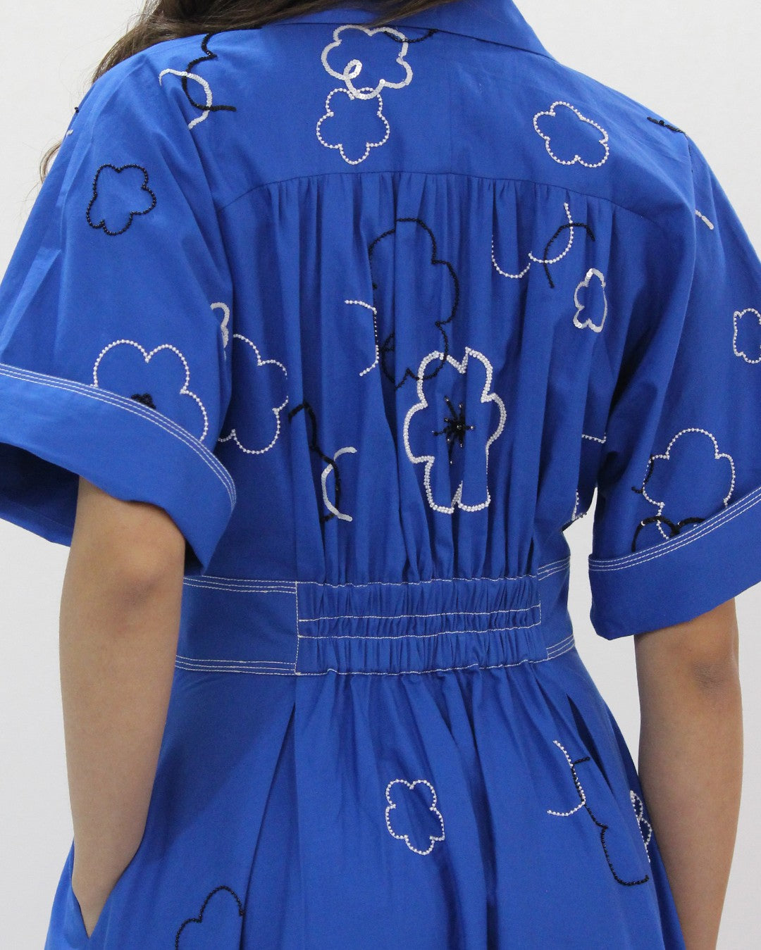 Ditsy Embroidered Sundress - Leh Studios