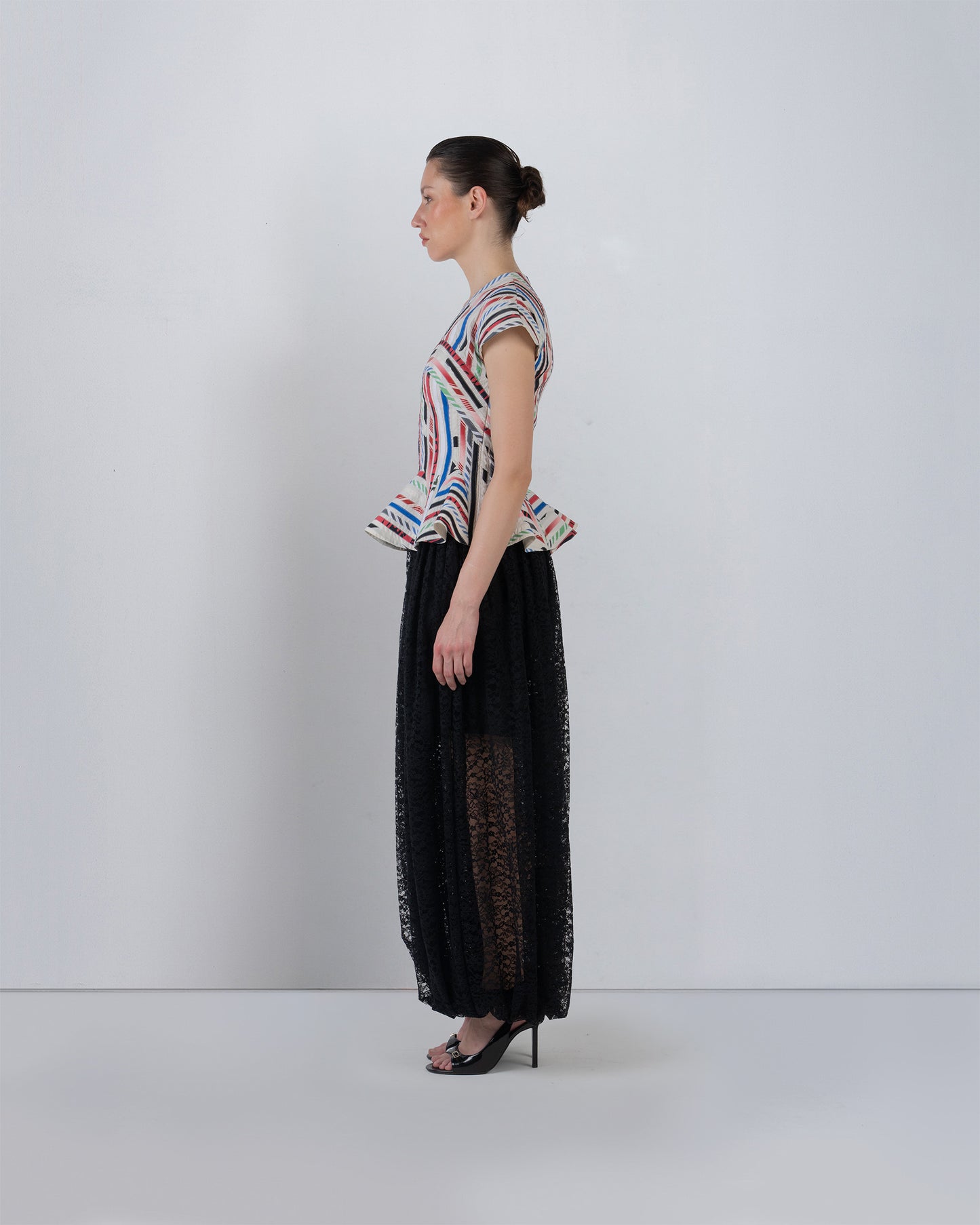Lace Balloon Pants