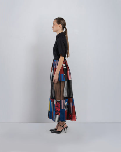 Bloc Mosaic Dress