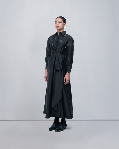 Gabrielle Draped Dress