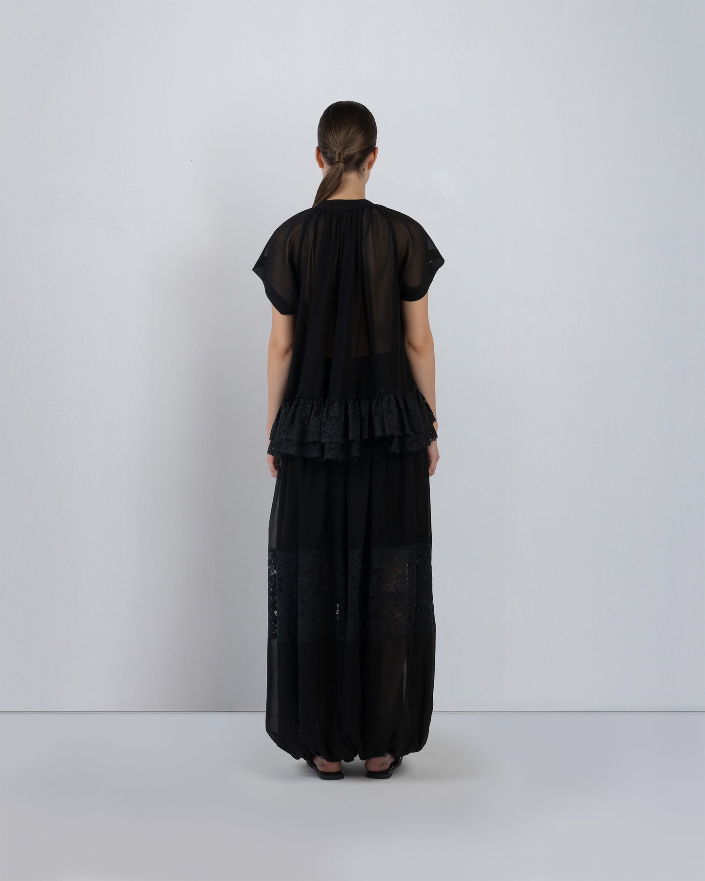 Georgette Balloon Pants