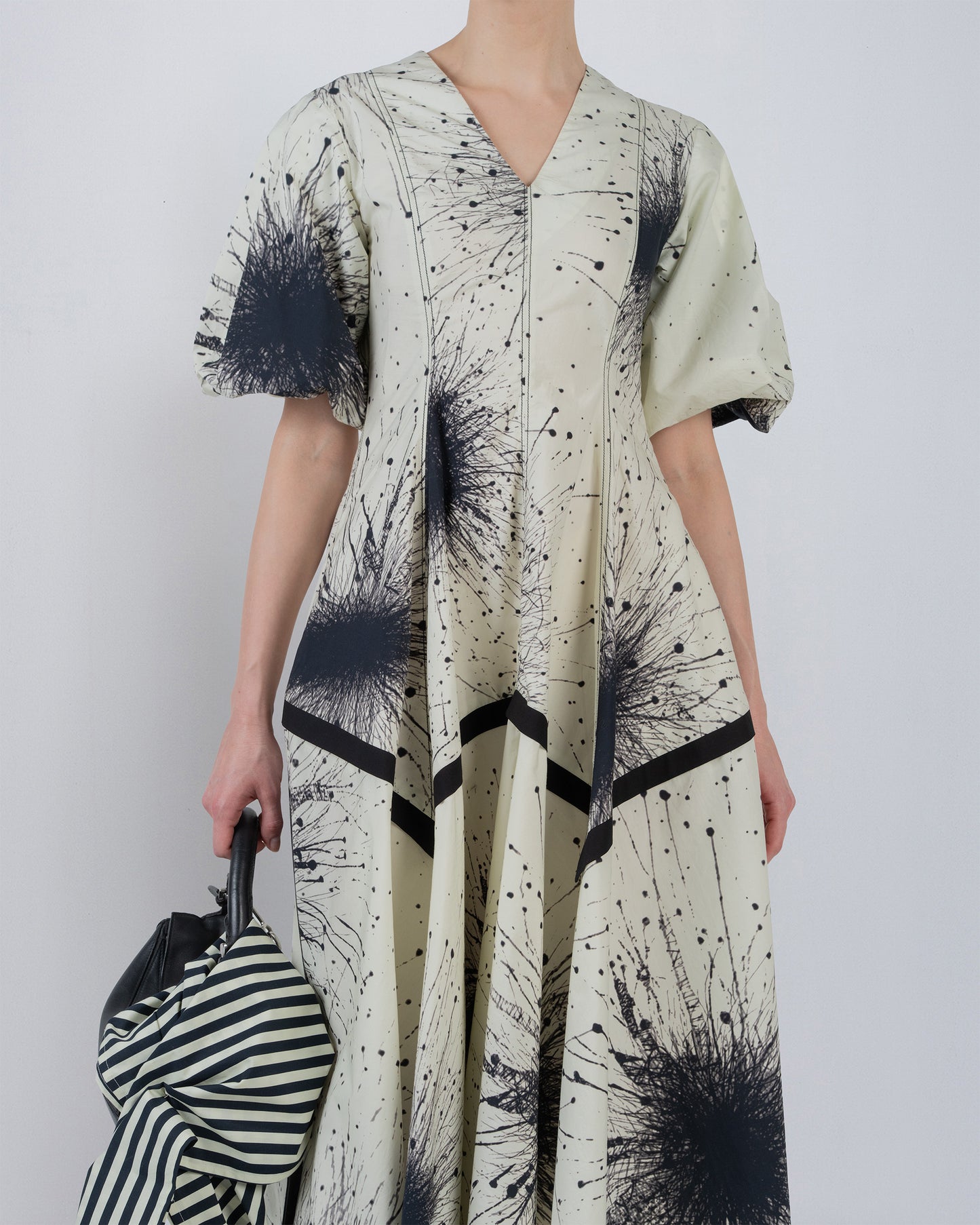 Thalia Dress In Splatter Print