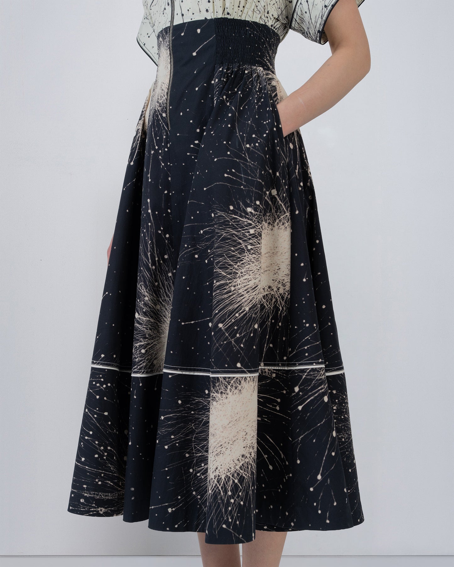 Esther Dress In Splatter Print