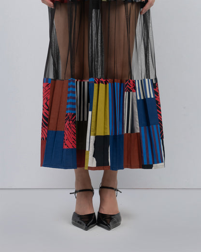 Bloc Mosaic Dress
