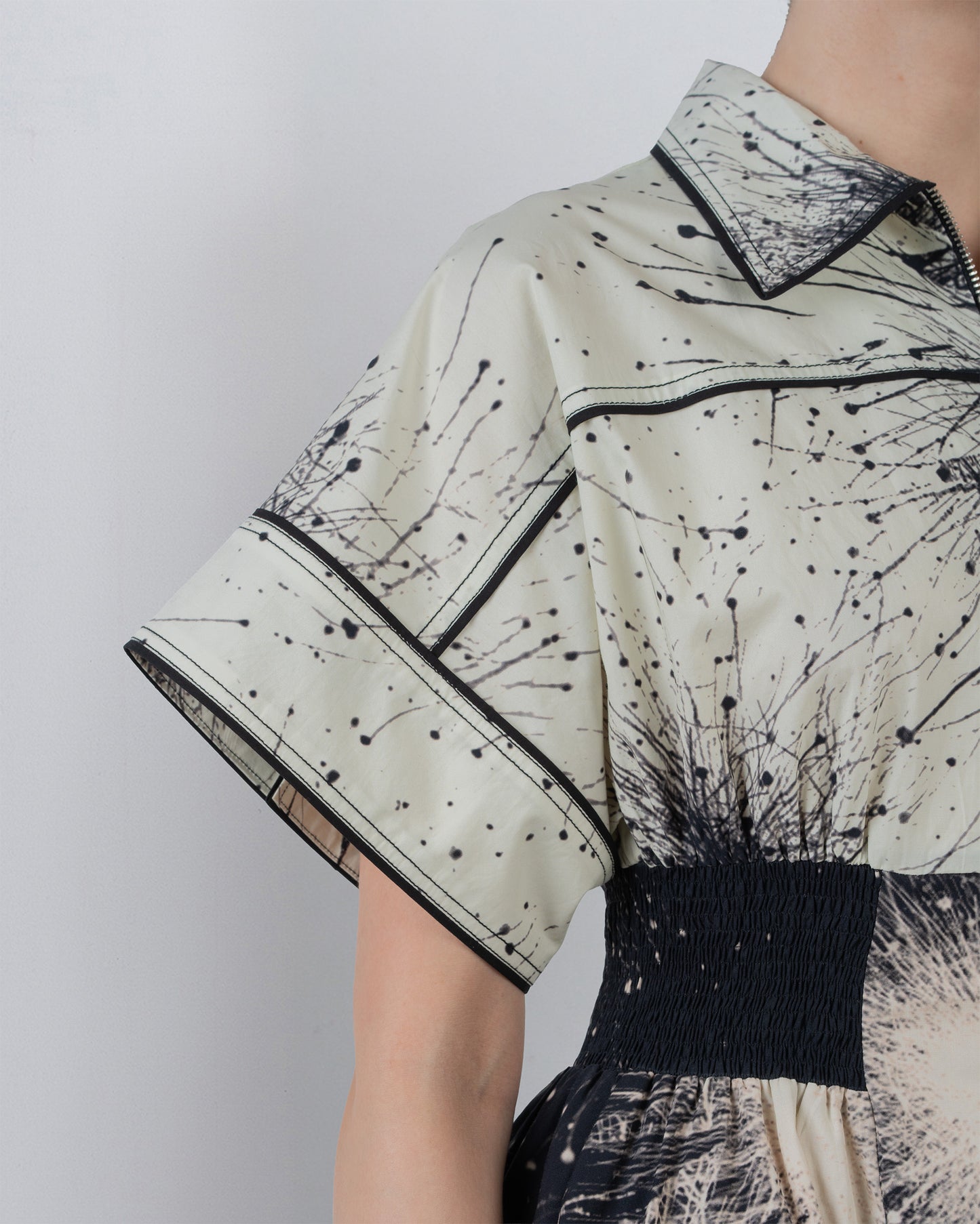 Esther Dress In Splatter Print