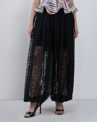 Lace Balloon Pants