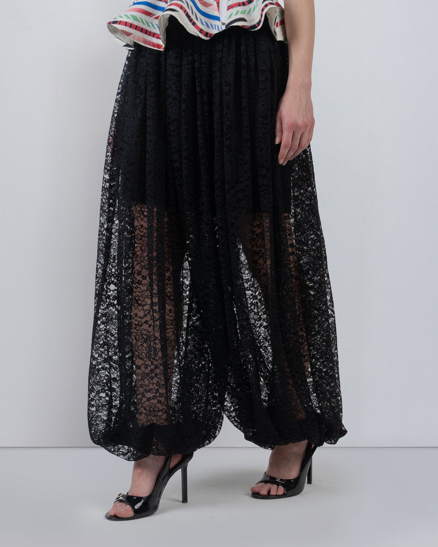Lace Balloon Pants