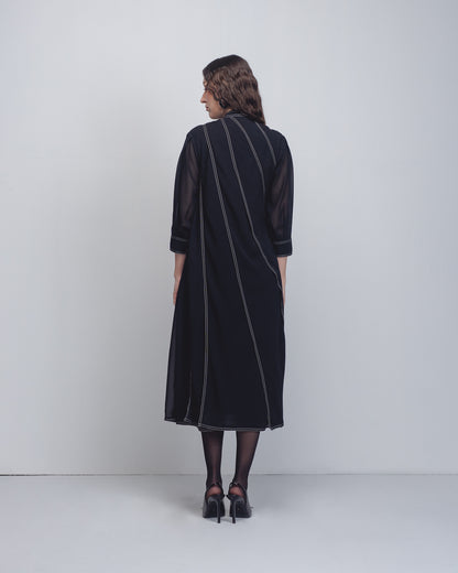 Ascent Pleated Dress