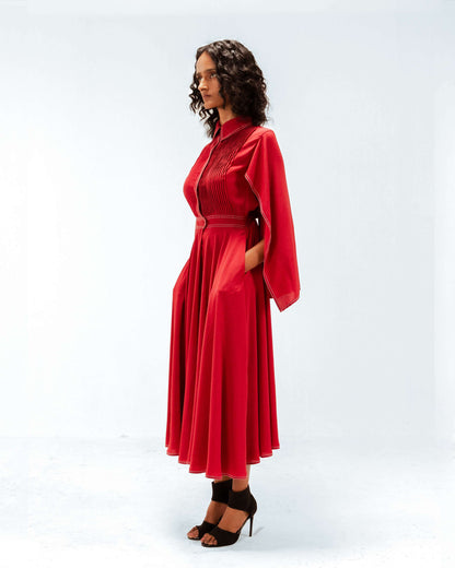 Selma Crepe Dress