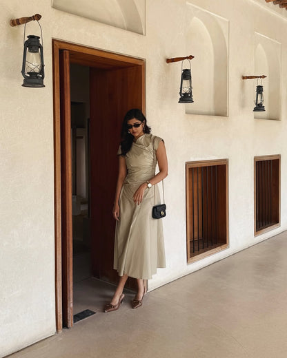 Petra Draped Dress