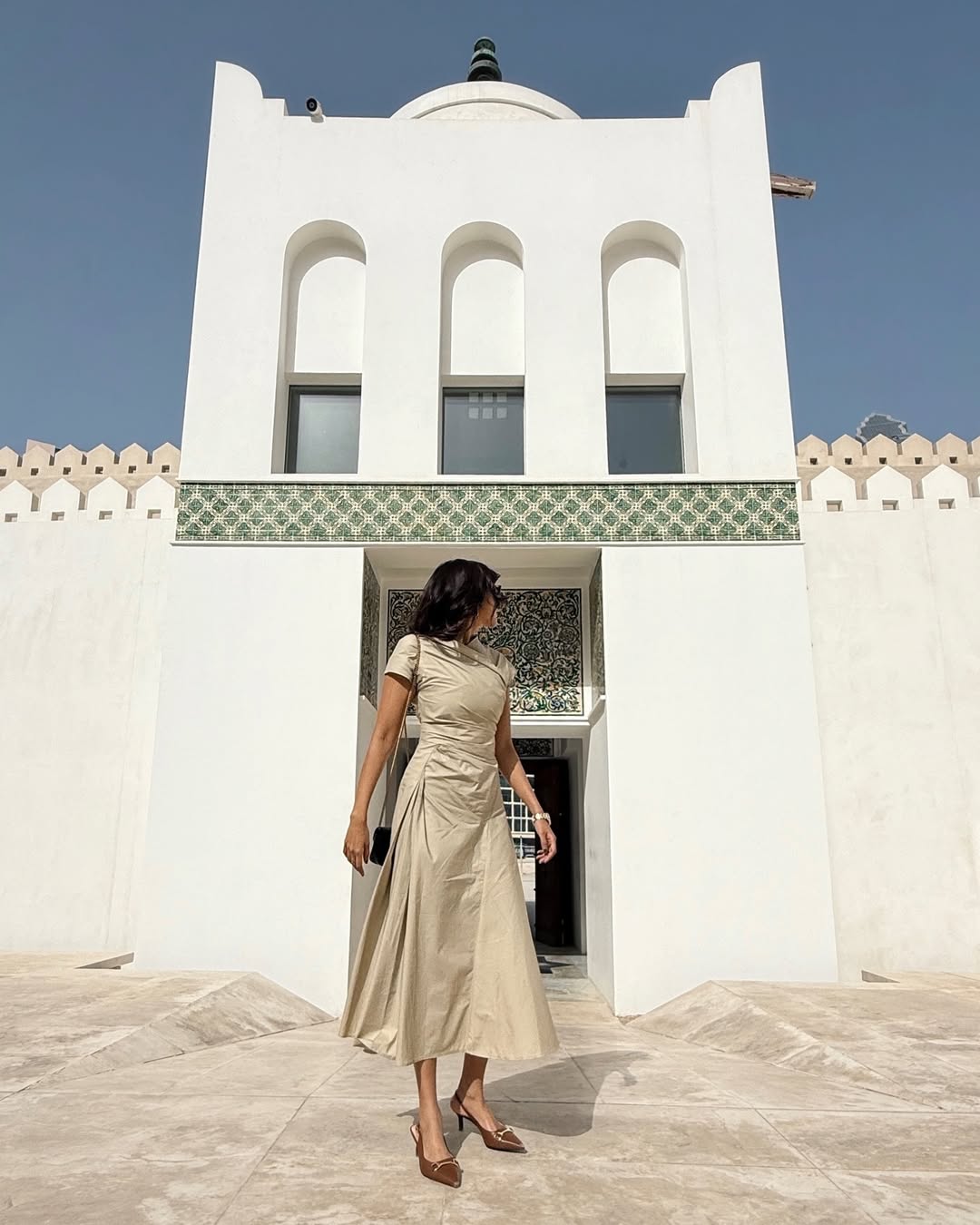 Petra Draped Dress