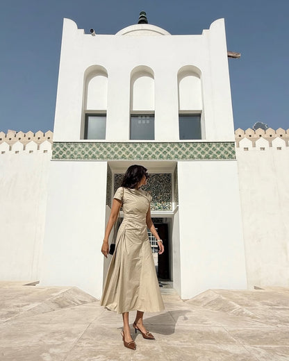 Petra Draped Dress