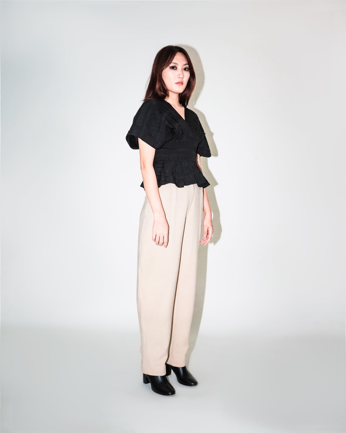 Balloon sculpted pant