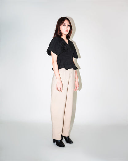 Balloon sculpted pant