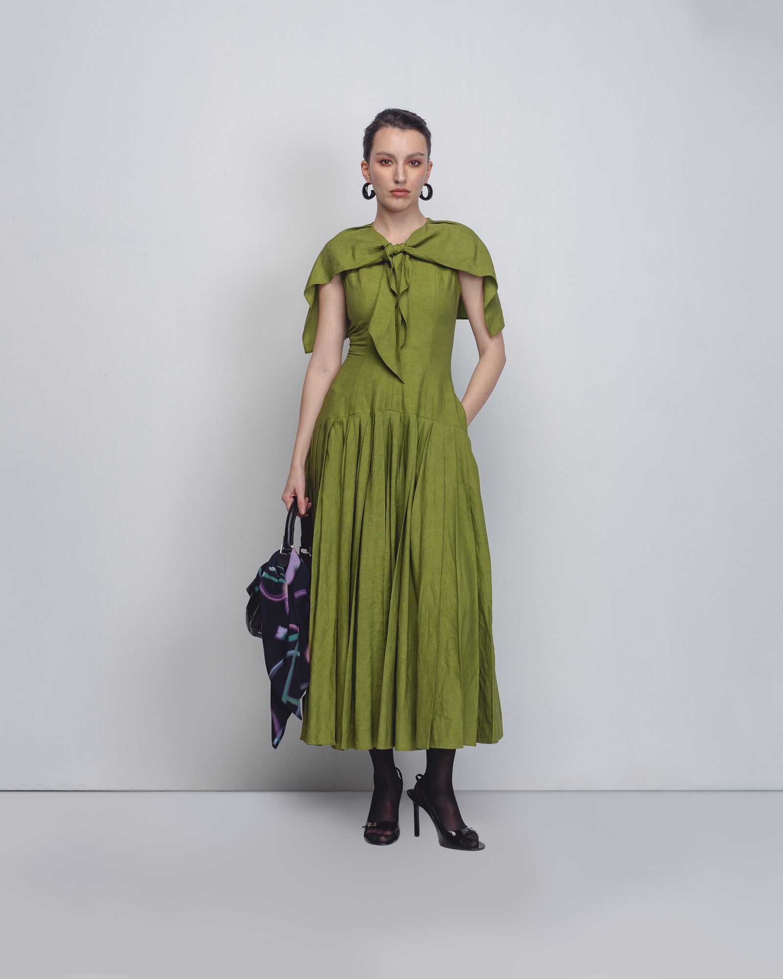artisanal green midi dress Jill | Artisan-Made Summer Dress Sale25Xmas60 hang to dryAbout the Sexy Prom Dresses Strapless Talla/Size:0-6Meses/0-6Months