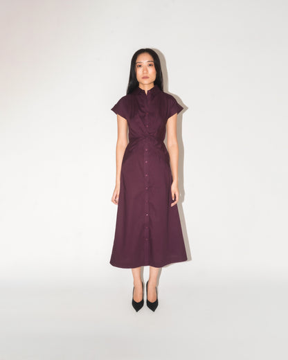 Twisted Draped Dress