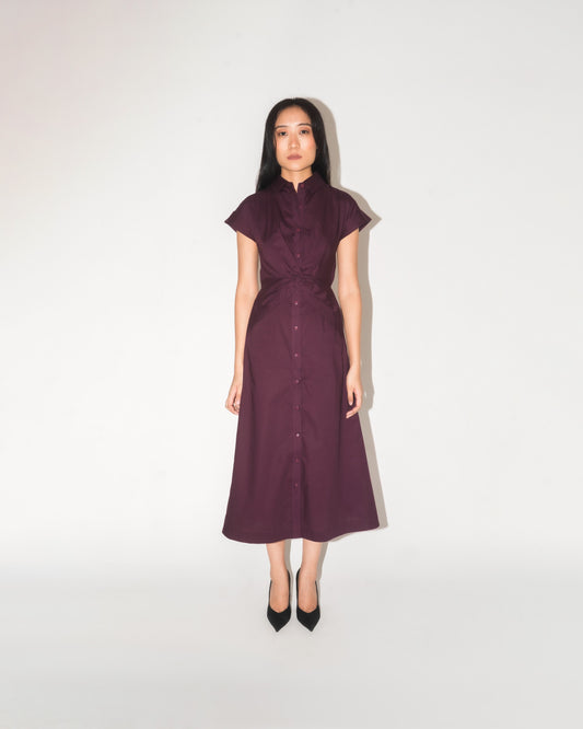 Twisted Draped Dress