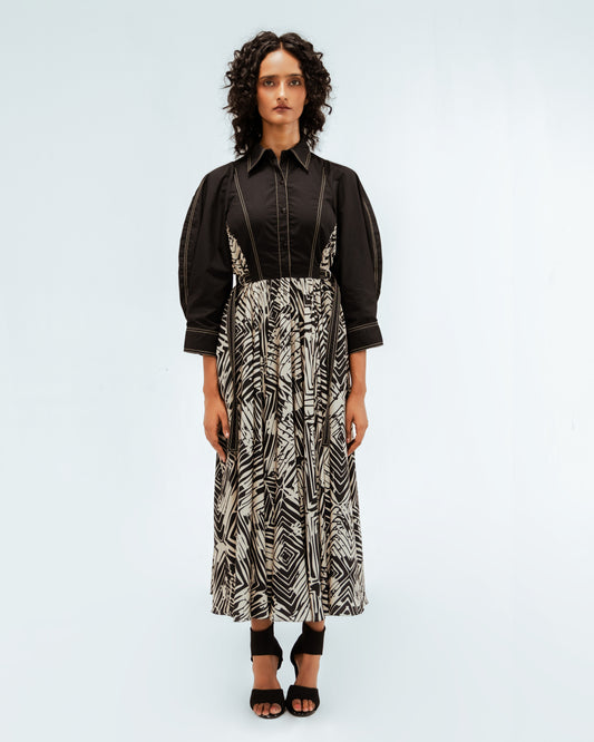 Florix Print Fable Dress - Leh Studios