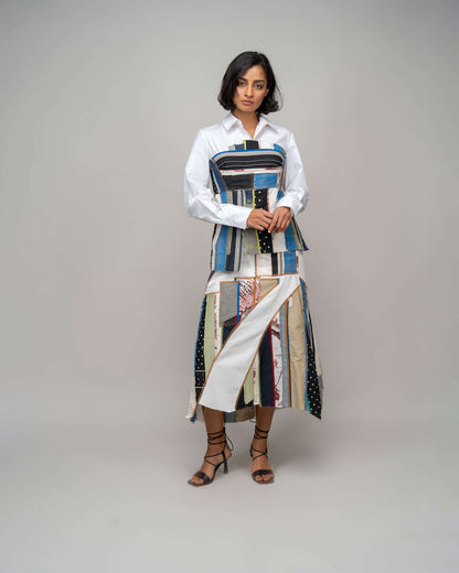 Repurpose Slant Skirt
