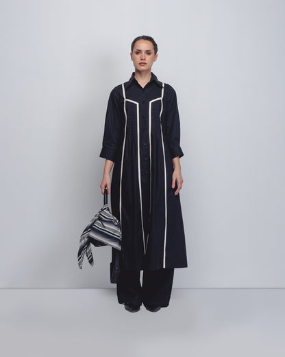 Column Shirt Dress