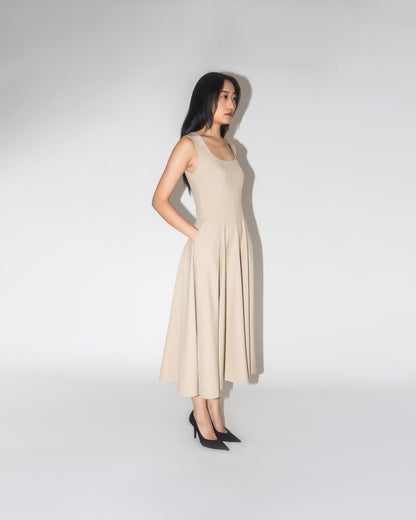 Scooped Panel Dress