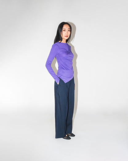 Iris Draped Top