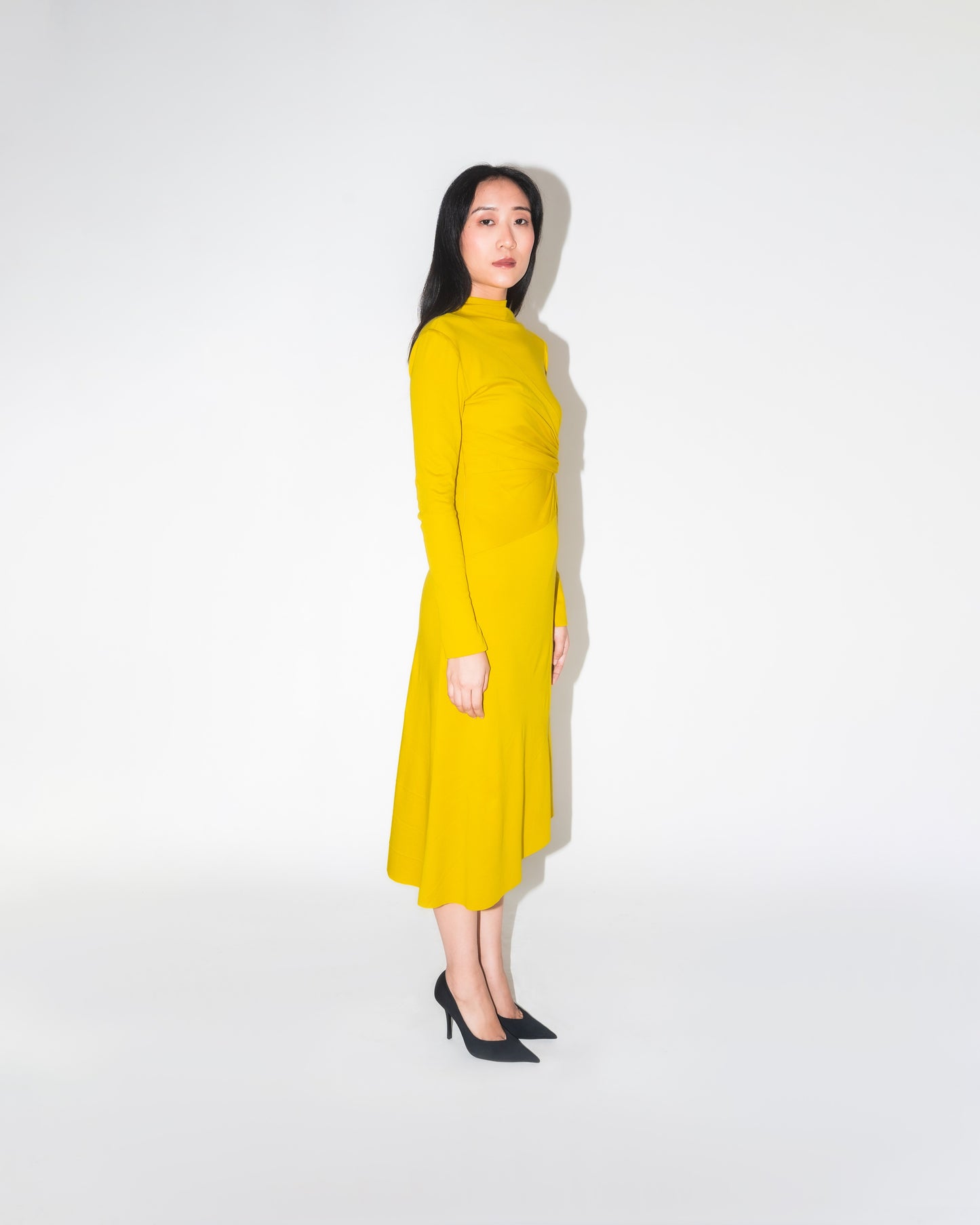 Luminous Draped Dress
