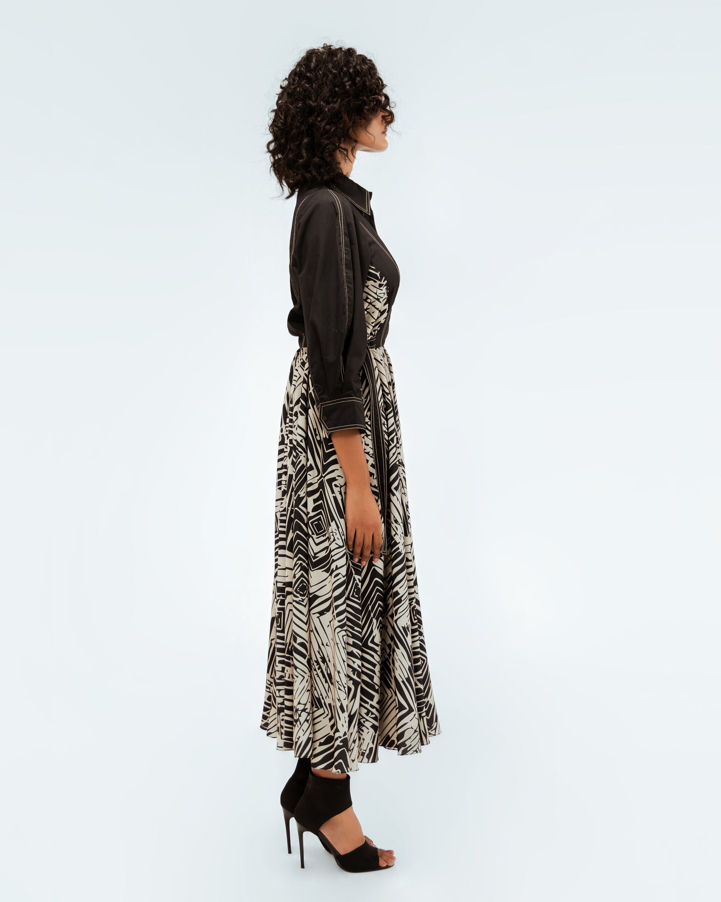 Florix Print Fable Dress - Leh Studios