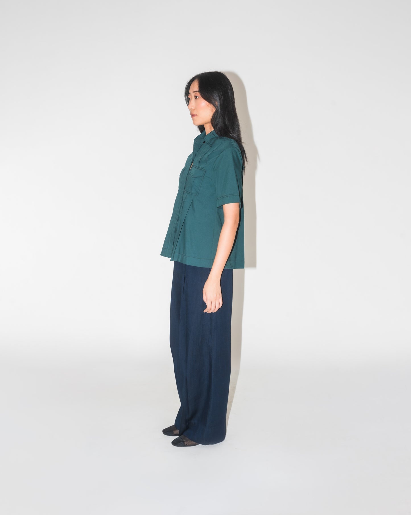 Pleated Safari Top