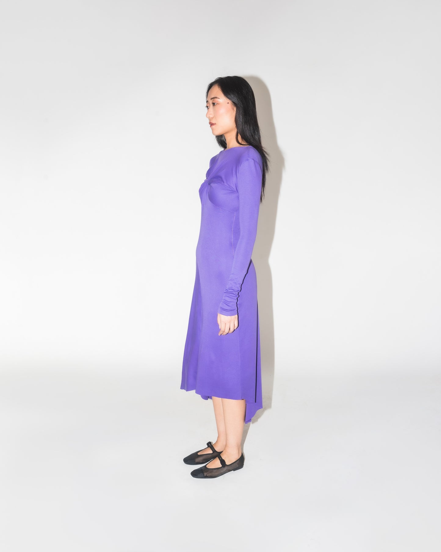 Iris Draped Dress