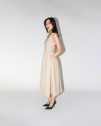 Scooped Panel Dress