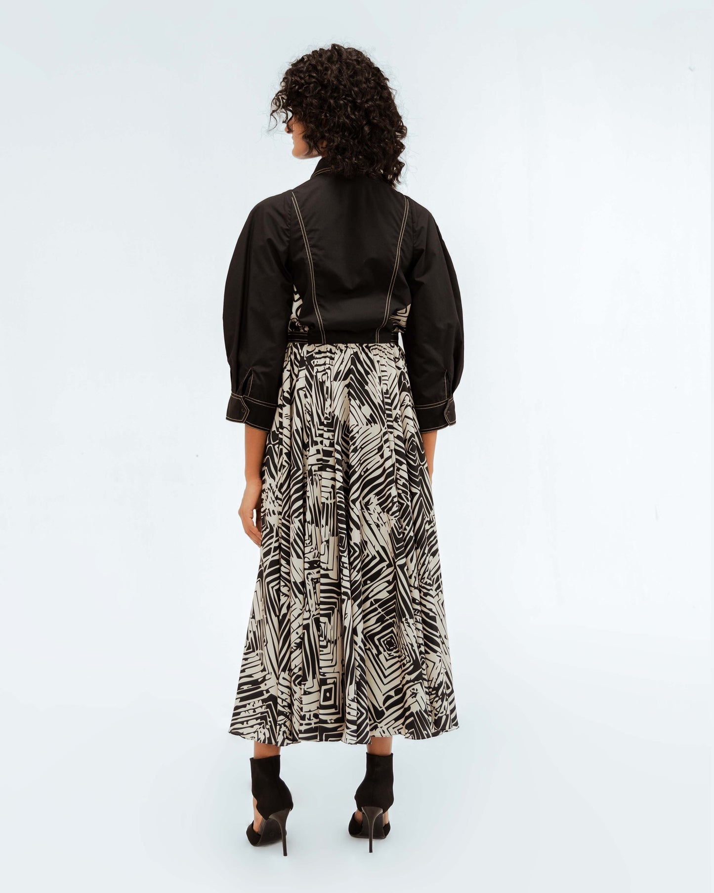 Florix Print Fable Dress - Leh Studios